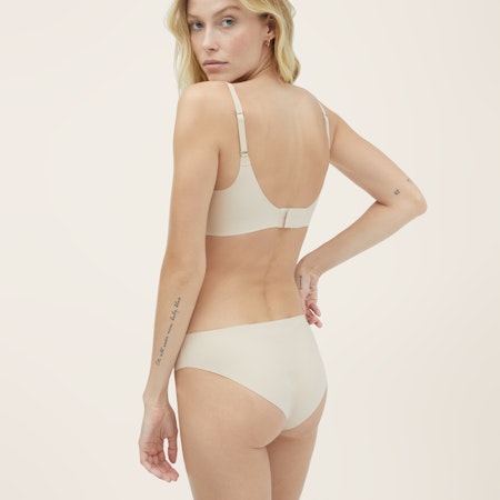 Womens Seamless Laser Cut Bikini Briefs Soft and Comfort Underwear 885 -  Pack of 4