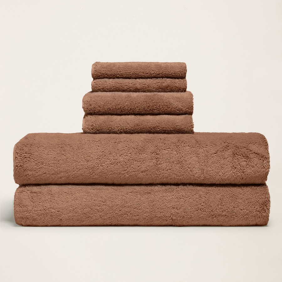Italic - Serene Ultraplush Australian Cotton Towels (Clay)