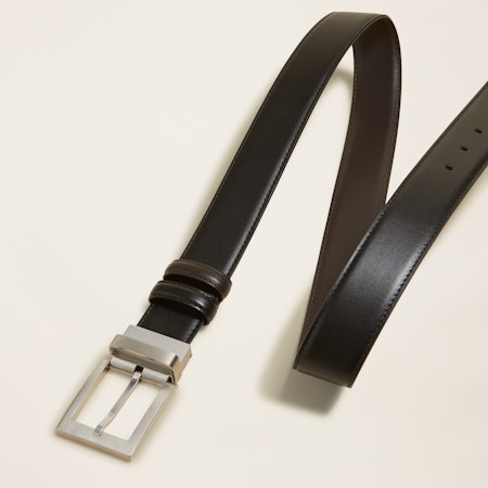 WINSOME DEAL Men Italian Leather Reversible Belt