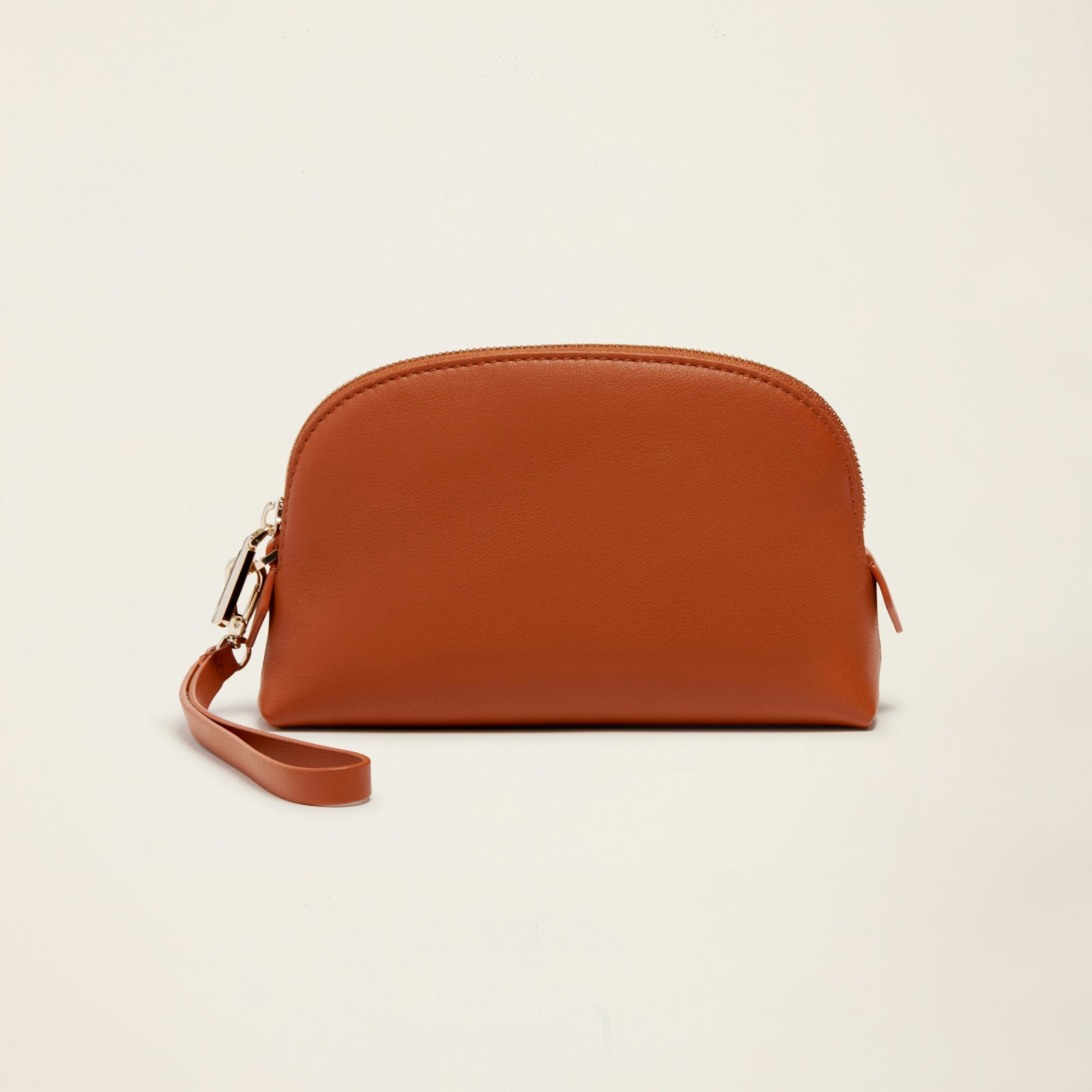 Lune Leather Pouch Wristlet