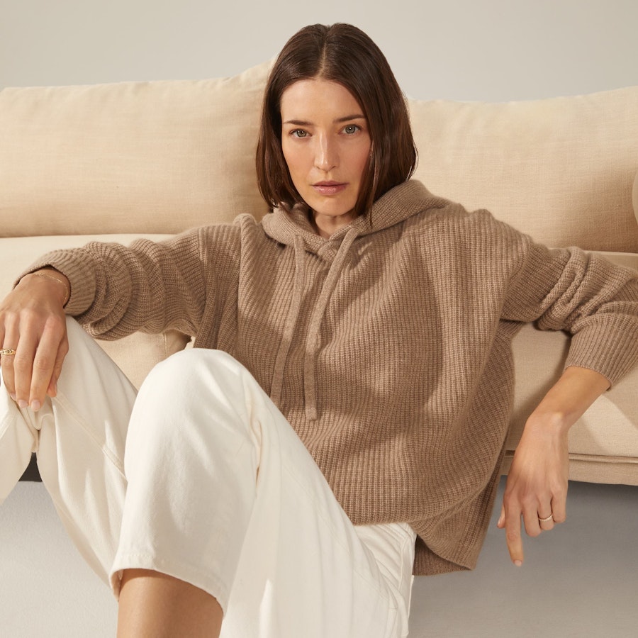 Josie Chunky Cashmere Hoodie Josie Chunky Cashmere Hoodie
