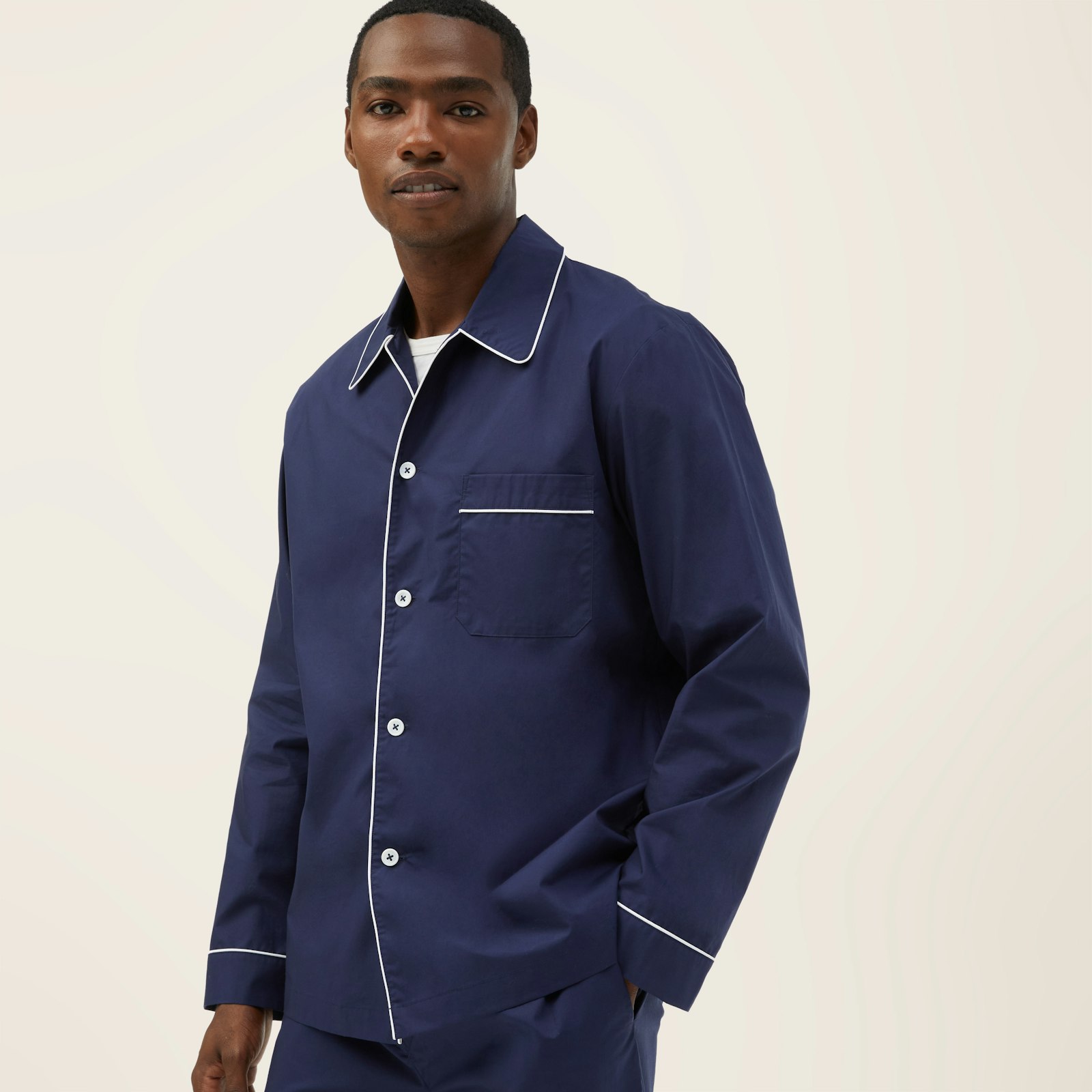 Men's Cotton Poplin Pajama Set
