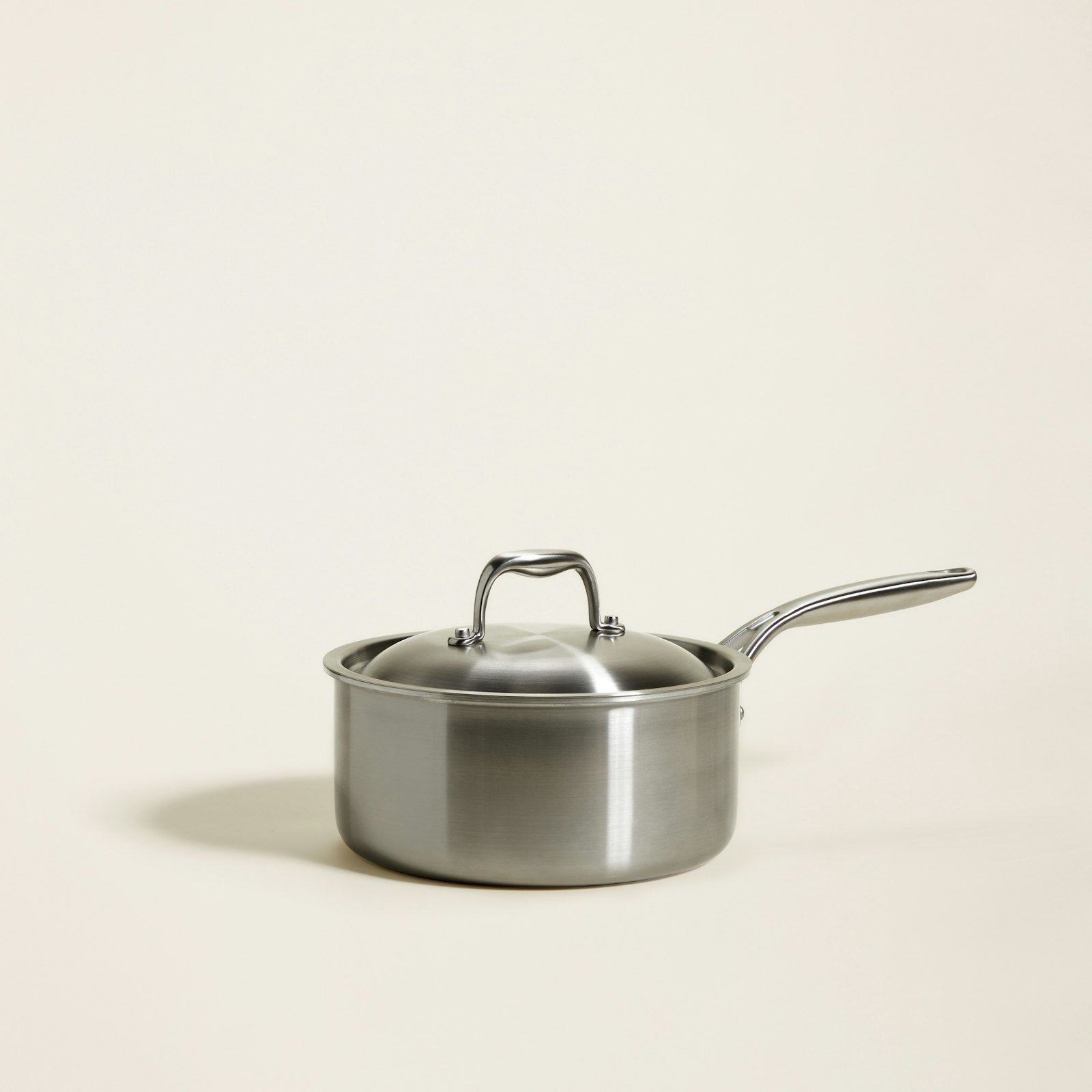 Temper Stainless Steel 5-Ply Sauce Pan