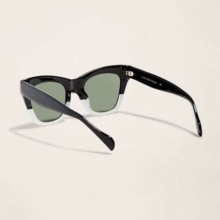 Angular Cat Eye Sunglasses, Italian American Design