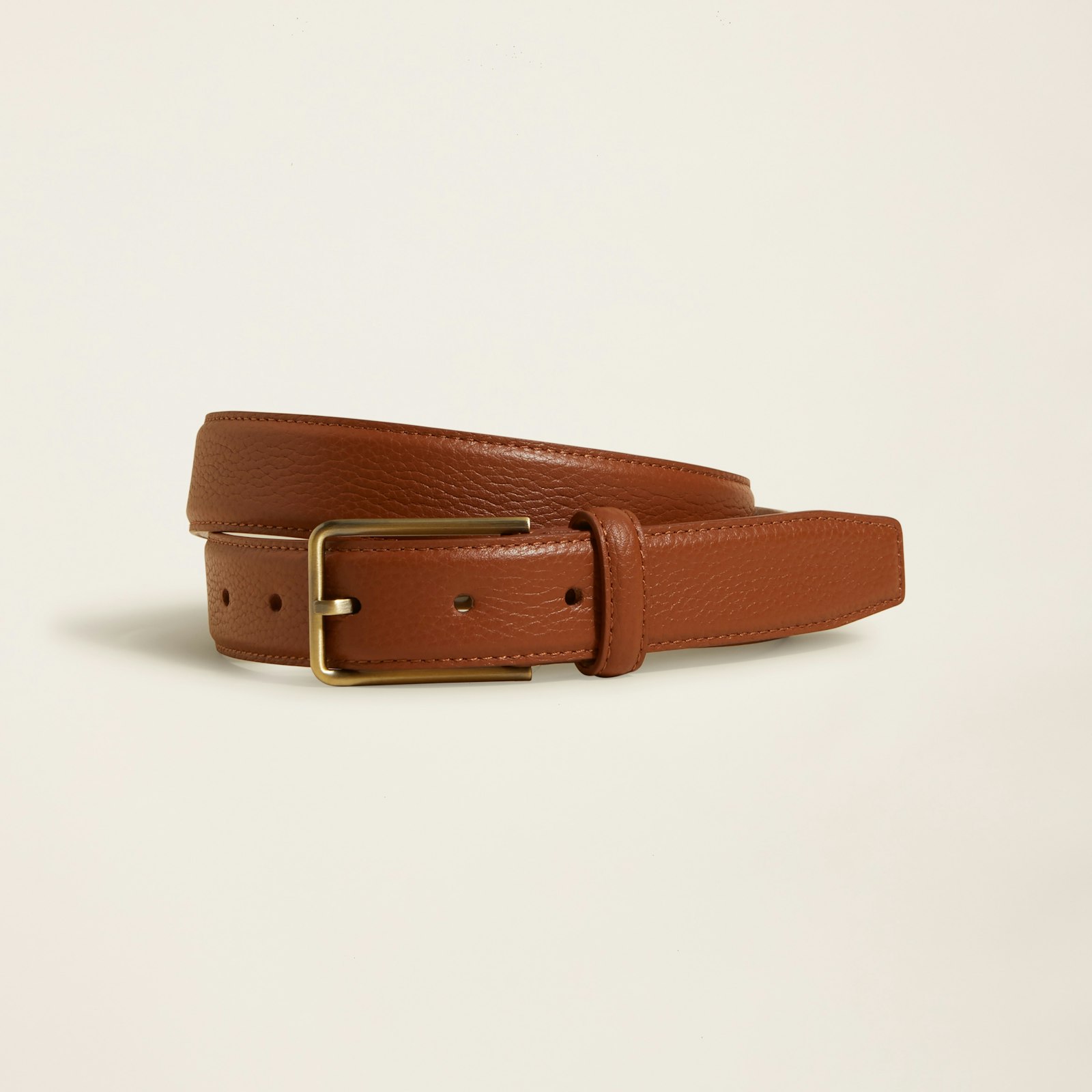 Bosco Italian Pebble Leather Belt