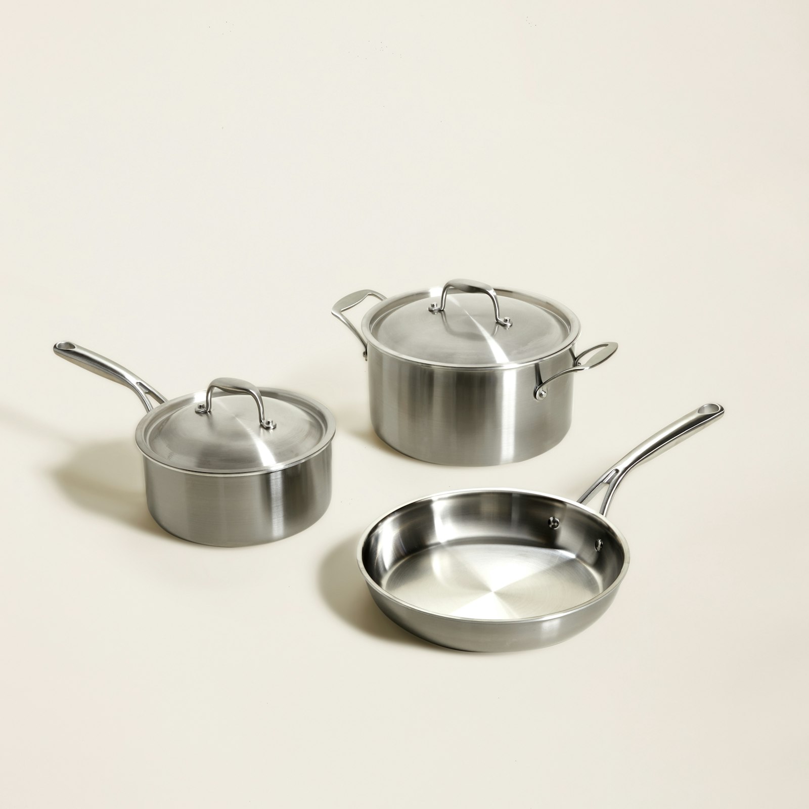 Temper Stainless Steel 5-Ply Cookware Set