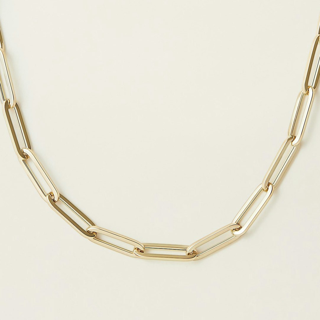 14K Solid Gold Paperclip Chain Necklace_A_0128.jpg