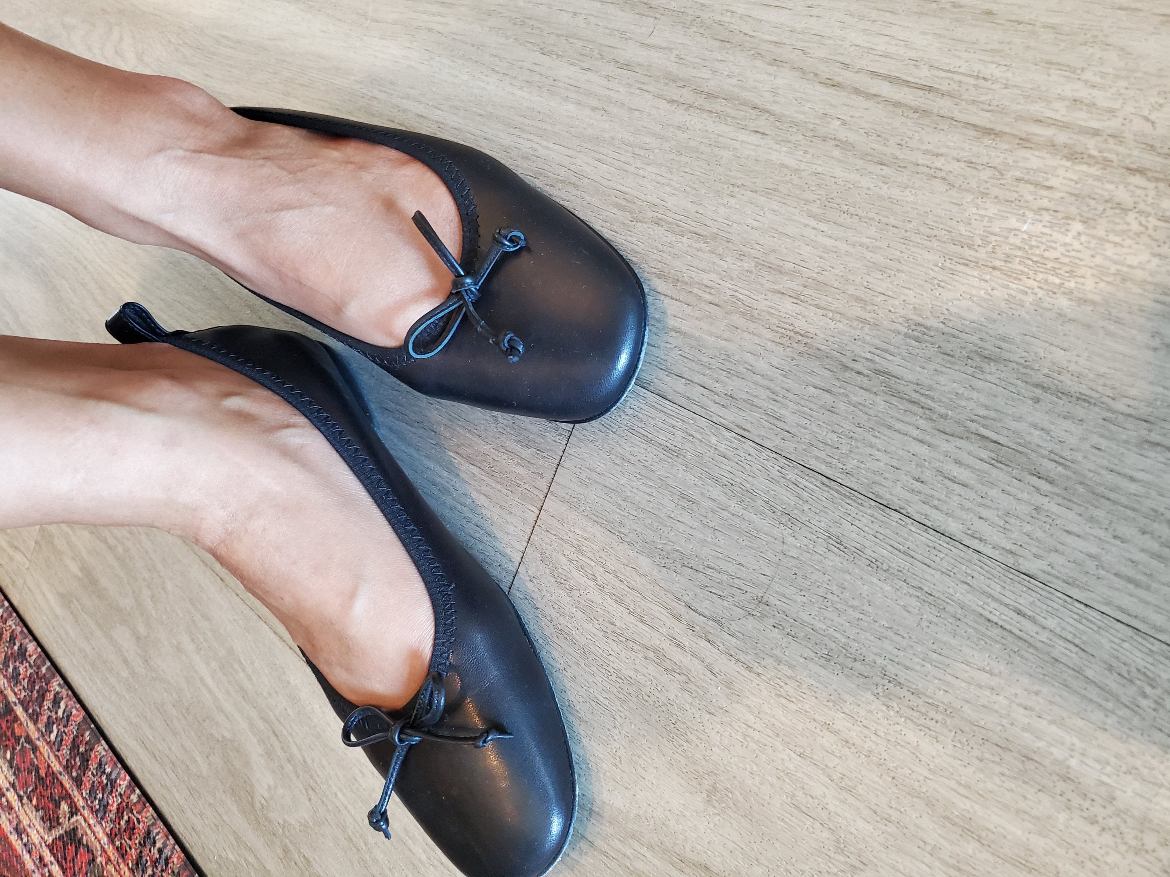 Bella Leather Ballet Flat