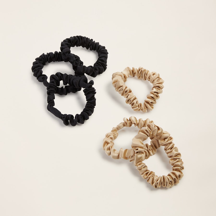 Pure Mulberry Silk Scrunchie Set Pure Mulberry Silk Scrunchie Set