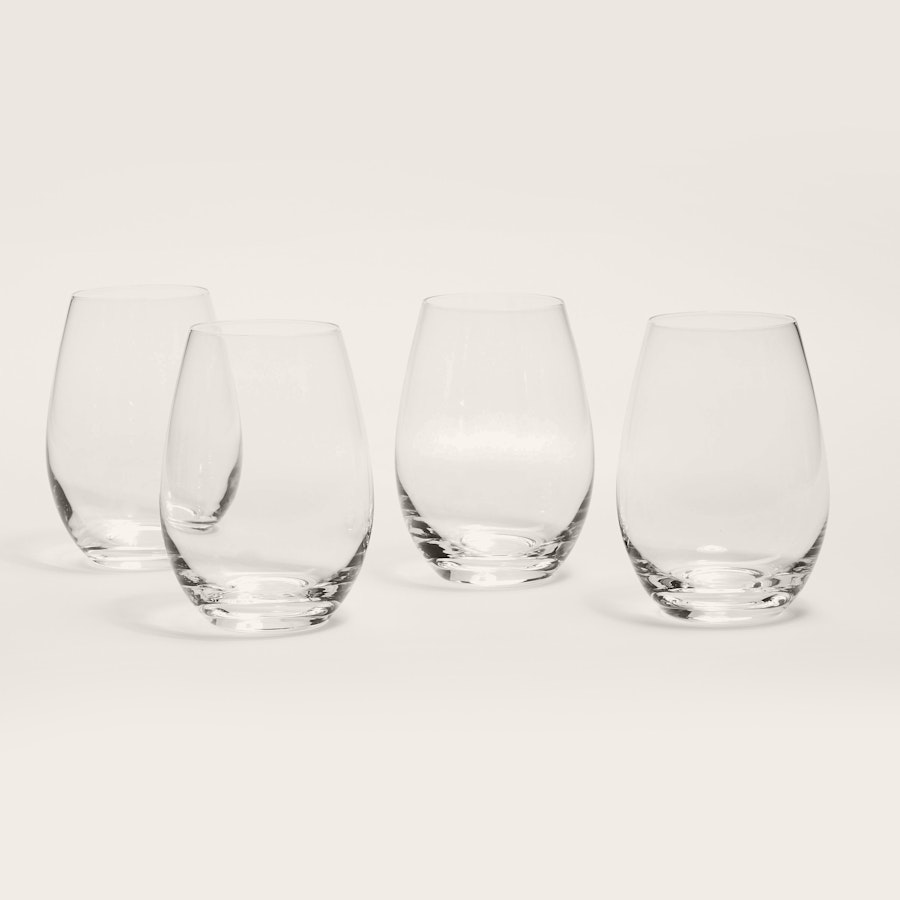 Sempli Stemmed Handblown Wine Glasses (Set of 4), 3 Styles, Lead-Free  Crystal on Food52